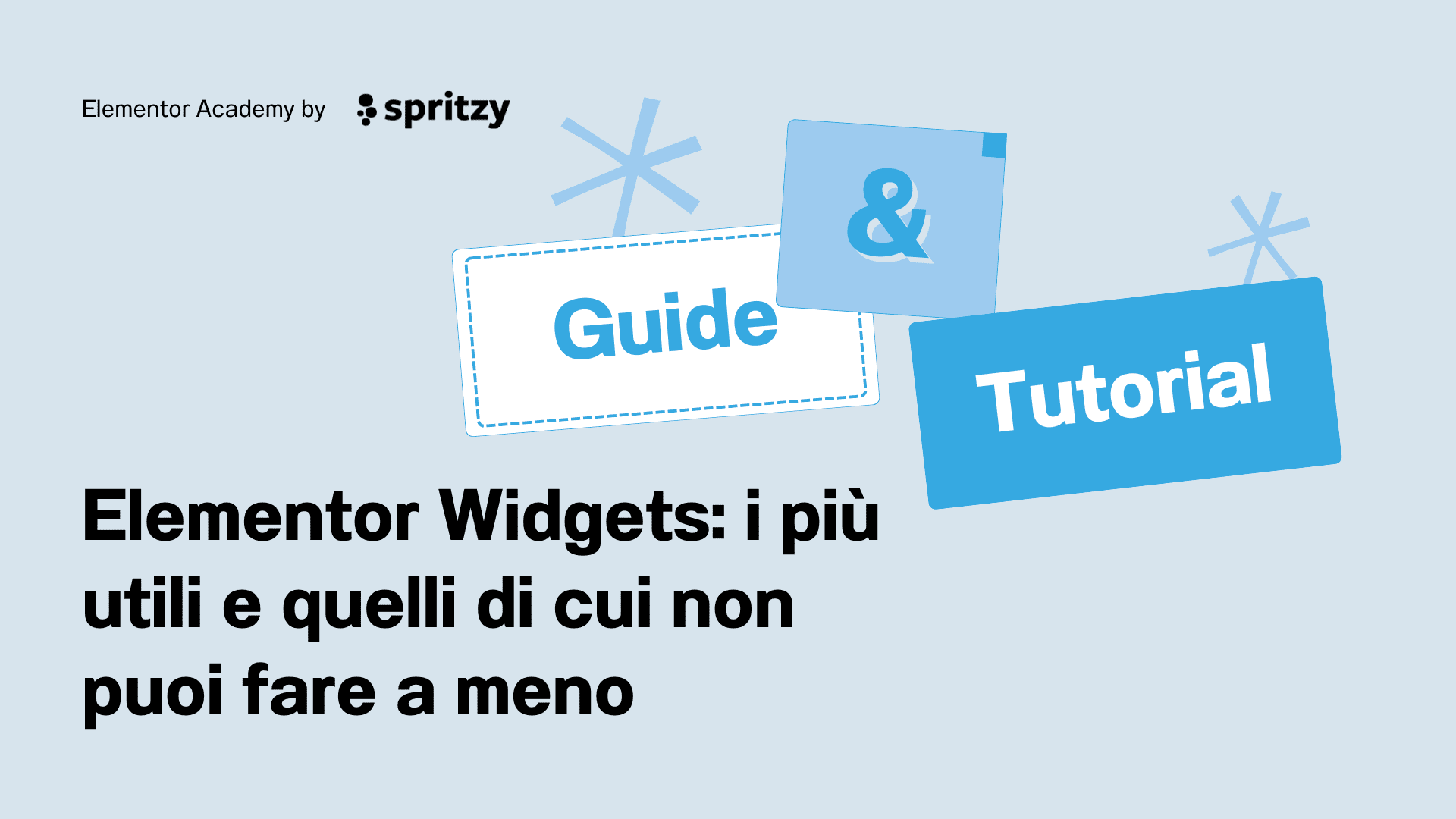 Elementor Widgets_ i più utili e quelli di cui non puoi fare a meno