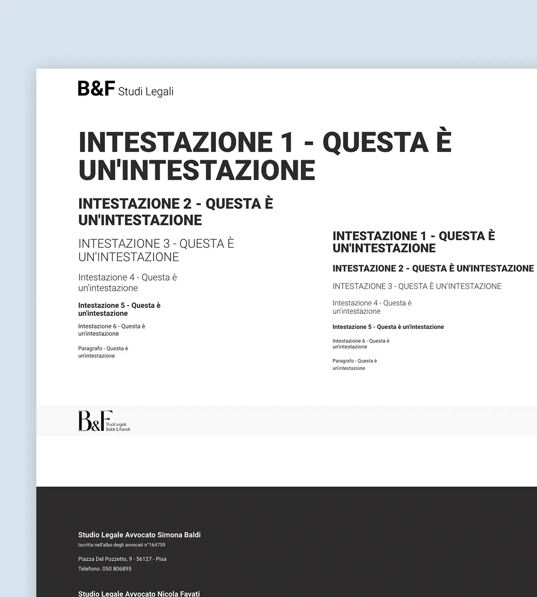guidelines Studi Baldi e Favati