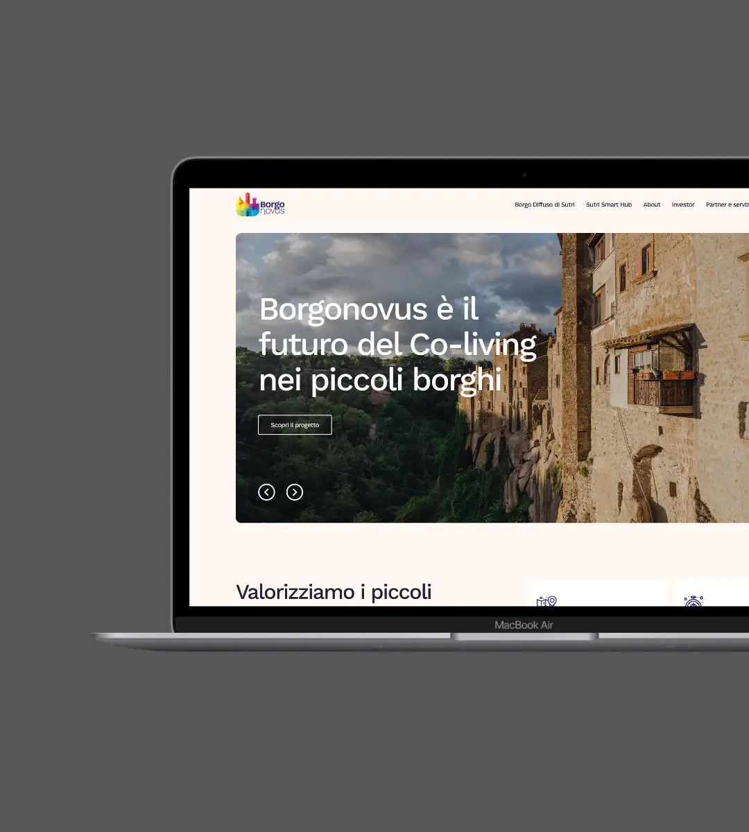 borgo novus website
