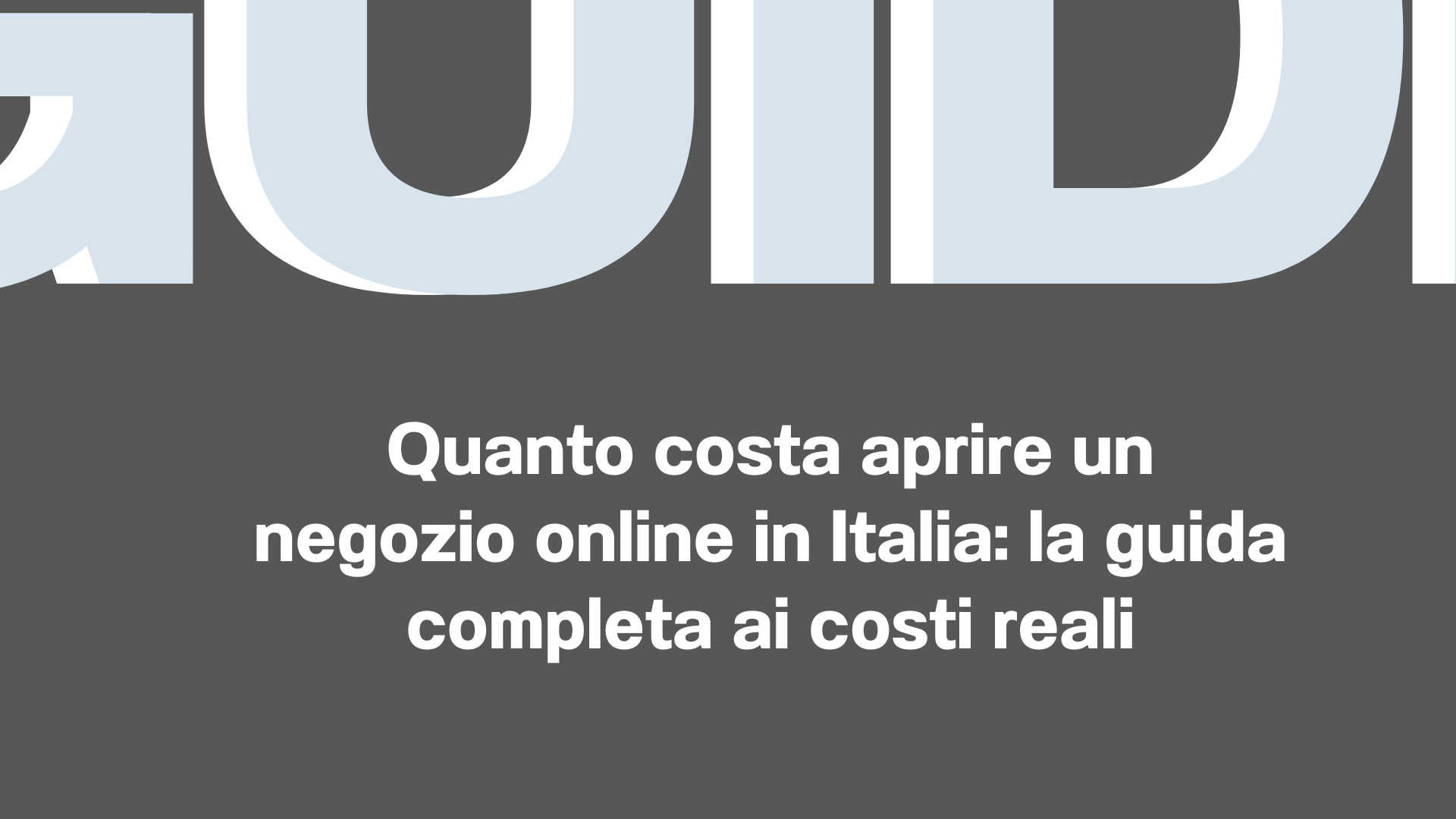 Quanto costa aprire un negozio online in Italia la guida completa ai costi reali